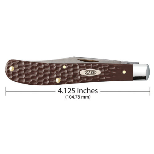 Jigged Brown Synthetic - Slimline Trapper 61048 SS - Image 2