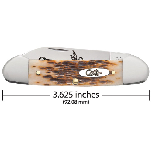 Amber Bone Peach Seed Jig Canoe 62131 CS - Image 2