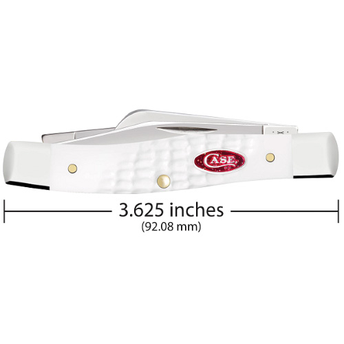 SparXX™ Standard Jig White Synthetic Medium Stockman Sloped Bolster - Image 3