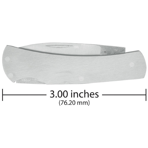 Brushed Stainless Steel Executive Lockback M1225L SS - Image 2