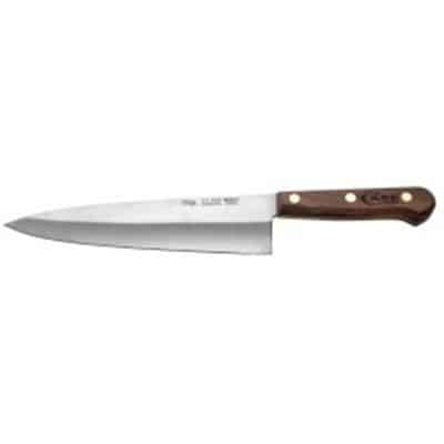 Household Cutlery - 8-inch Chef's Knife - Solid Walnut