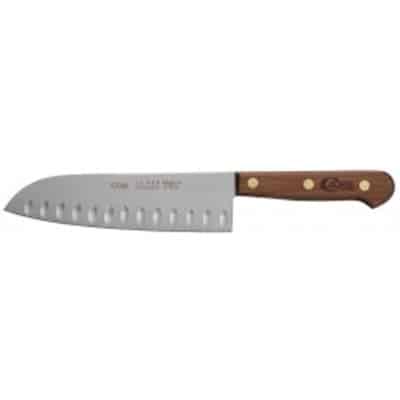 Household Cutlery - 7-inch Santoku Knife - Solid Walnut