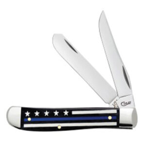 Blue Line Smooth Natural Bone Color Wash Mini Trapper 6207 SS