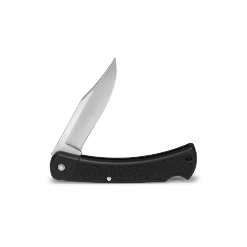 0110BKSLT 110 Folding Hunter LT Black One-Piece Handle 420HC - Image 3