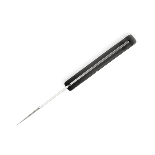 0110BKSLT 110 Folding Hunter LT Black One-Piece Handle 420HC - Image 4