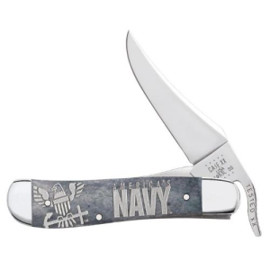 U.S. Navy Embellished Smooth Gray Bone RussLock 61953L SS