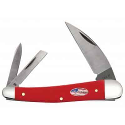 American Workman – Smooth Red Synthetic Seahorse Whittler