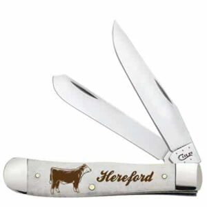 Smooth Natural Bone Hereford Trapper