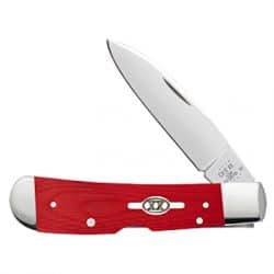 Smooth Red G-10 Tribal Lock