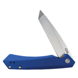 Kinzua EDC- Blue Anodized Aluminum - Tanto Blade