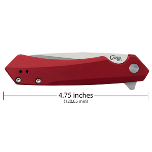 Kinzua EDC- Red Anodized Aluminum - Tanto Blade - Image 2