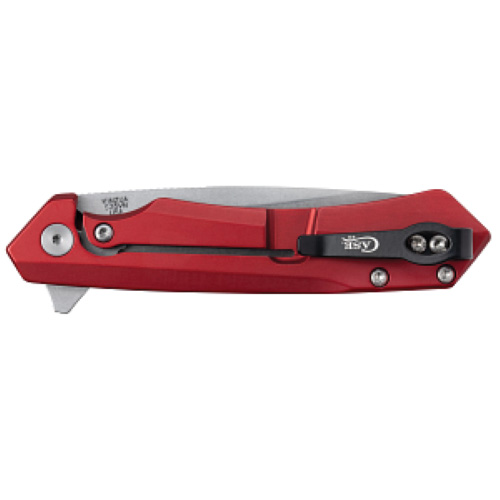 Kinzua EDC- Red Anodized Aluminum - Tanto Blade - Image 3