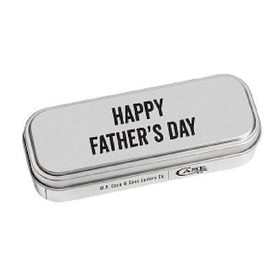 Trapper Gift Tin - Embellished Smooth Natural Bone - Father's Day AD Exclusive