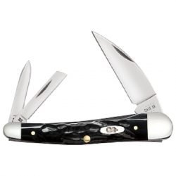 Jigged Rough Black Synthetic - Seahorse Whittler