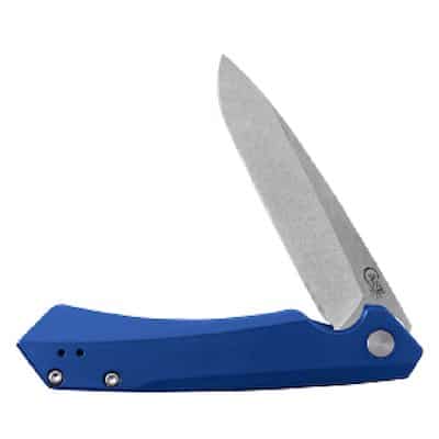Kinzua EDC - Blue Anodized Aluminum - Spear Blade