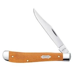 Natural Canvas Micarta® - Slimline Trapper