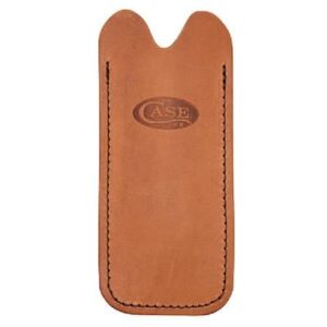 Sheath Leather Knife Slip Lt Brown Embossed Case XX