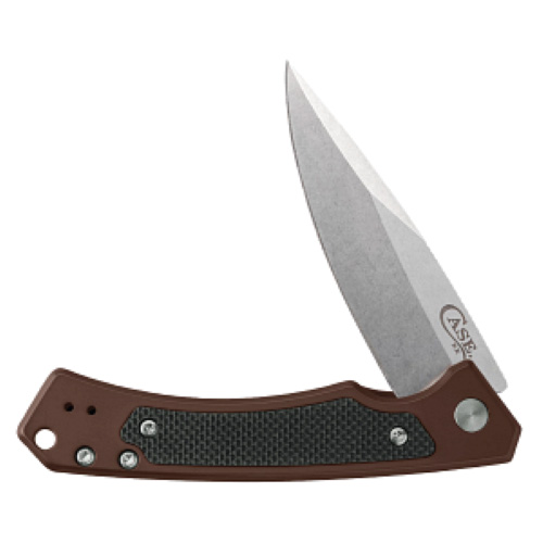 Brown Anodized Aluminum W/Black G-10 Inlay Marilla S35VN)