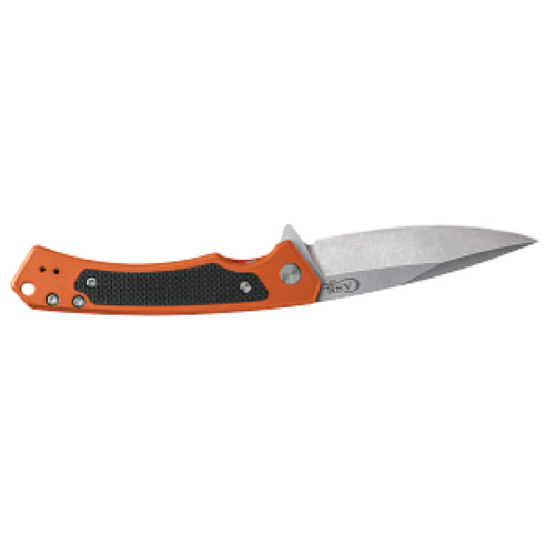 Orange Anodized Aluminum W/Black G-10 Inlay Marilla S35VN) - Image 4