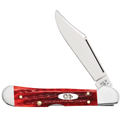 Pocket Worn Old Red Bone Corn Cob Jig Mini CopperLock 61749L SS