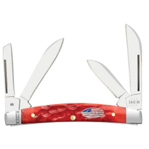 Standard Jig Dark Red Bone Small Congress Stars & Stripes Shield