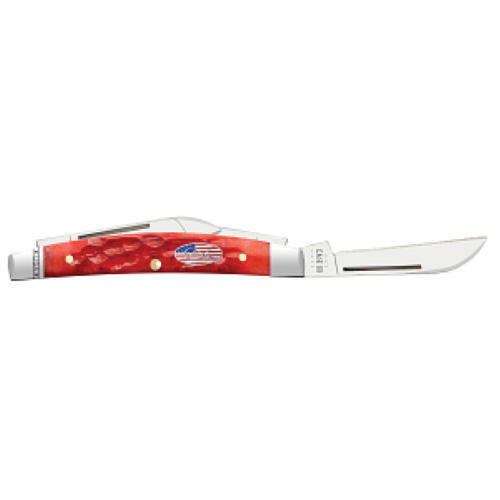 Standard Jig Dark Red Bone Small Congress Stars & Stripes Shield - Image 4