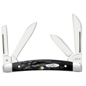 Jigged Rough Black Synthetic Small Congress 6468 SS