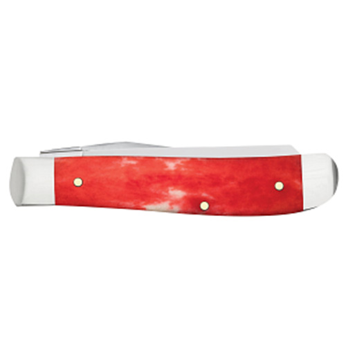 Dark Red Bone - Smooth Mini Trapper 6207 SS Pinched Bolsters - Image 3