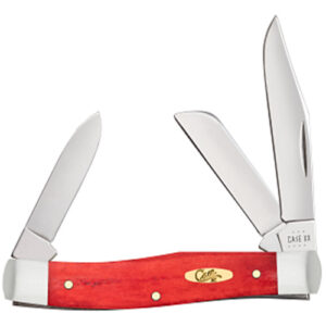 Dark Red Bone - Smooth Medium Stockman 63032 SS Pinched Bolsters