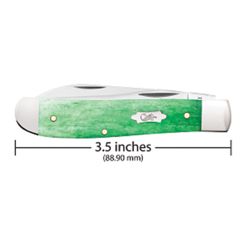 Emerald Green Bone - Smooth Mini Trapper 6207W SS - Image 2