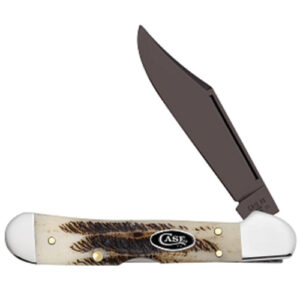 Vintage Bone - Mini CopperLock® V61749L SS - PVD Coated Blade