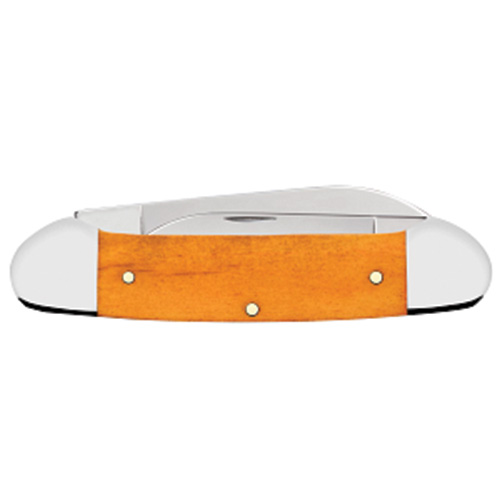 Smooth Persimmon Orange Bone Canoe 62131 SS w/Halloween Artwork - Image 3