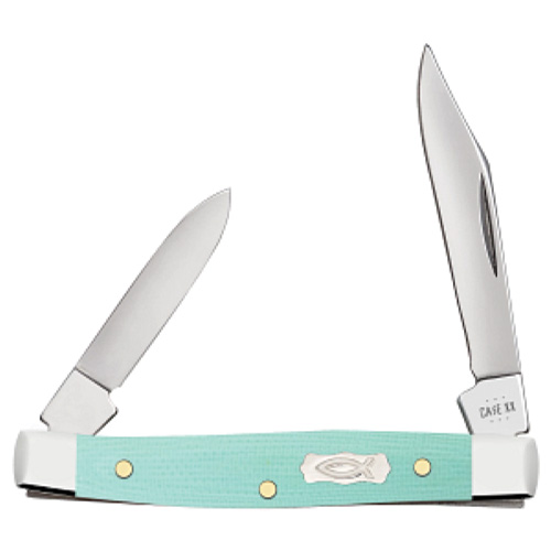 Smooth Seafoam Green G-10 Small Pen