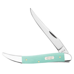 Smooth Seafoam Green G-10 Medium Texas Toothpick