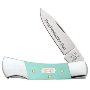 FPR-Smooth Seafoam Green G-10 Lockback 101225L SS