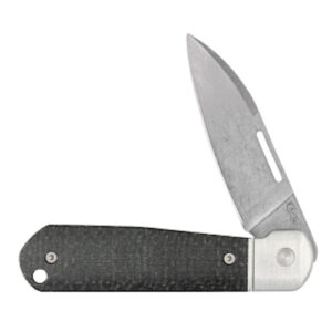 BRIDGELINE Smooth Black Burlap Micarta Highbanks HIGHBANKS CPM20CV