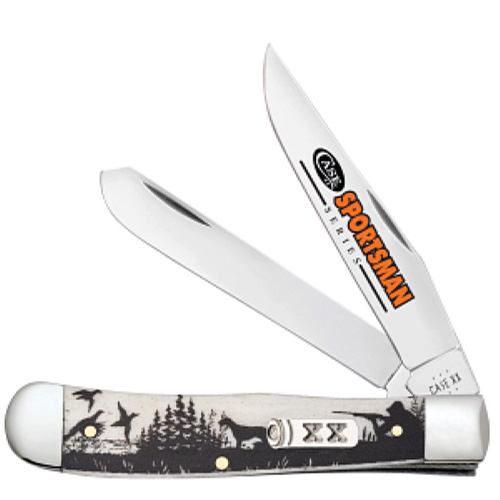 Sportsman Embellished Hunter Smooth Natural Bone Trapper 6254 SS