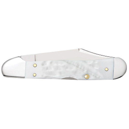 Jigged Rough White Synthetic Mini CopperLock 61749L SS - Image 3