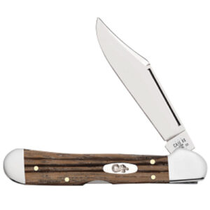 Natural Zebra Wood Smooth Mini CopperLock 71749L SS
