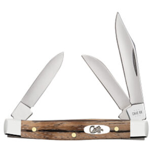 Natural Zebra Wood Smooth Small Stockman 7333 SS