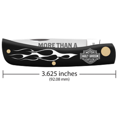 Harley Davidson Sod Buster Jr 2137 SS Embellished Black Synthetic - Image 2