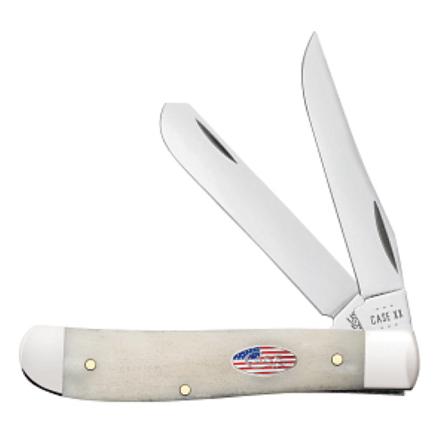 Natural Bone Smooth Mini Trapper 6207 CS