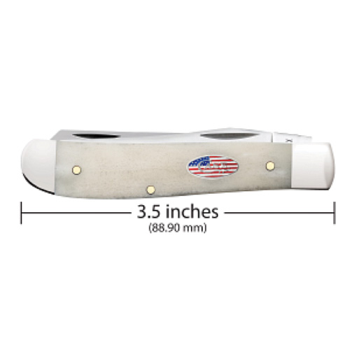 Natural Bone Smooth Mini Trapper 6207 CS - Image 4