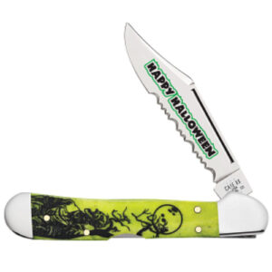 Halloween Lime Green Bone Smooth Mini Copperlock 61749L SS