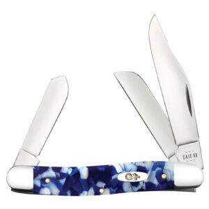 Blue Crackle Kirinite Smooth Stockman 10347 SS