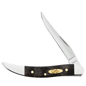 Black Curly Oak Wood - Small Texas Toothpick 710096 SS