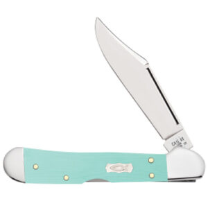 Seafoam Green G-10 - Smooth Mini CopperLock® 101749L SS