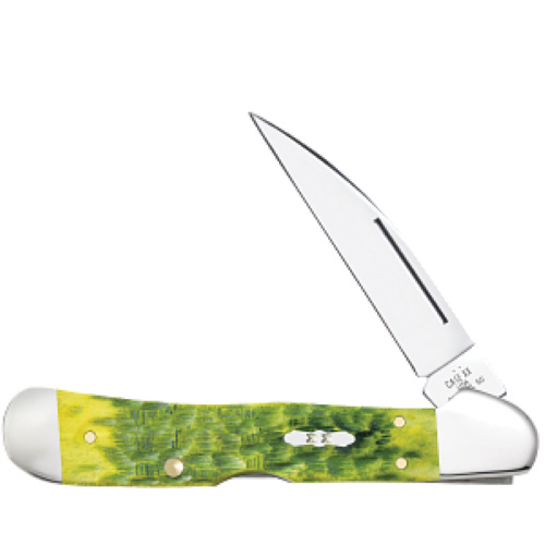 Green Apple Bone Peach Seed Jig CopperLock 61549WL SS