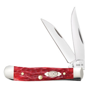 Dark Red Bone Peach Seed Jig Tiny Trapper 62154W CS