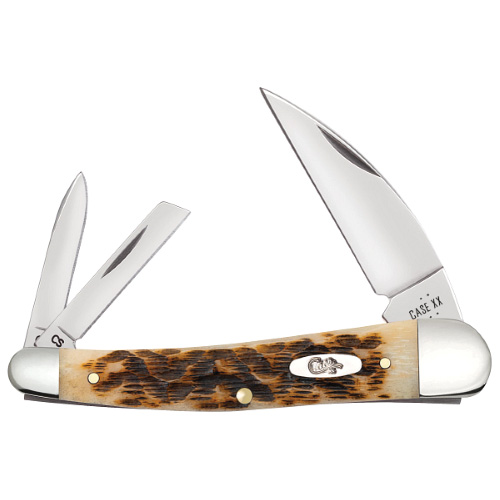 Amber Bone CS - Peach Seed Jig Seahorse Whittler 6355WH CS
